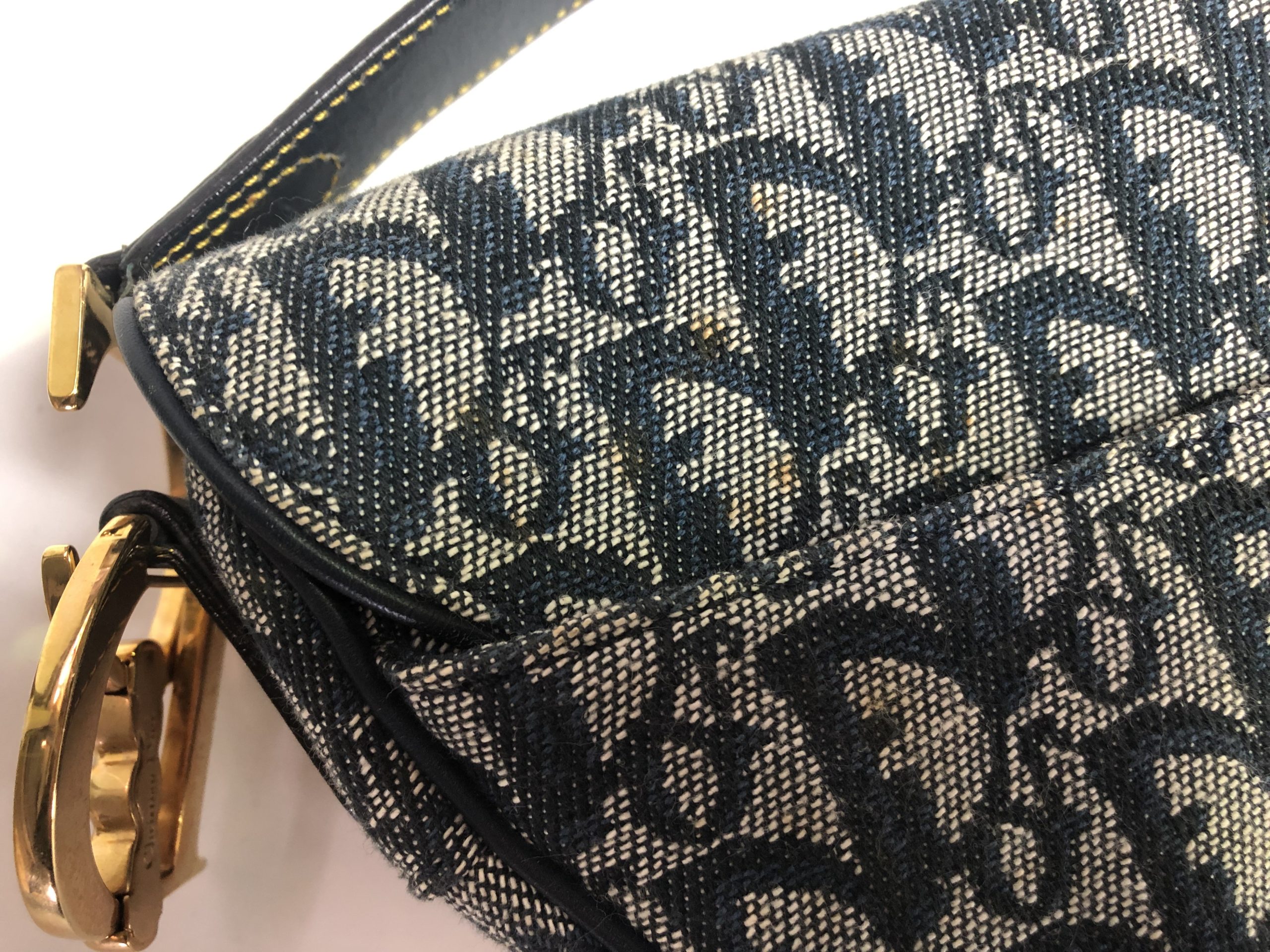 バッグ 染み抜き クリーニング 【 Chrisitan DIOR （クリスチャン